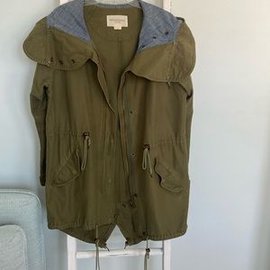 Obey Propaganda Army Green Fatigue Jacket